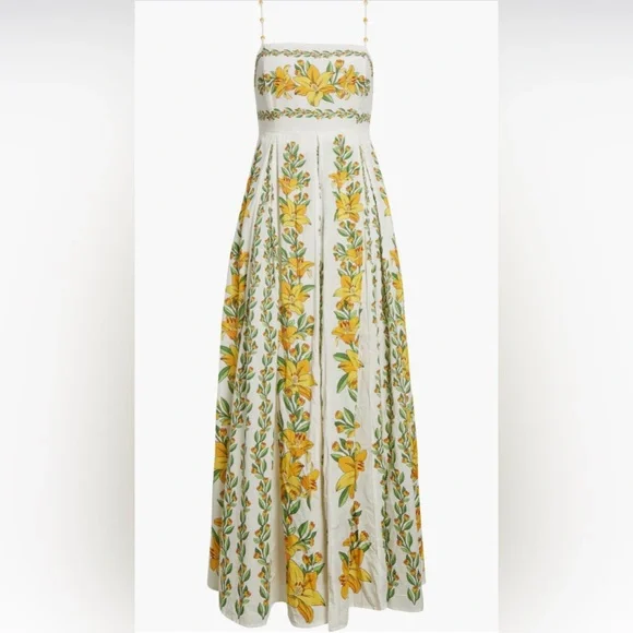 NWT FARM Rio Tropical Lightness Maxi Dress – Size Medium – Sold Out Style - Picture 15 of 15